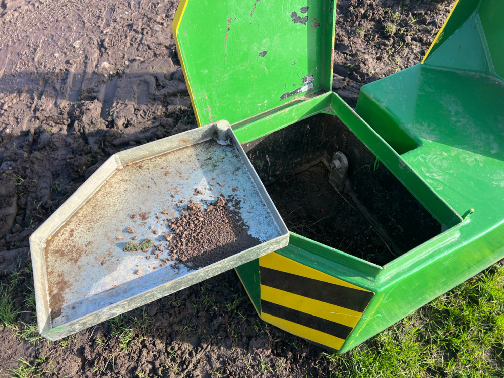 Watkins front tractor weight 1000kg 2 tool boxes | York Machinery Sale ...