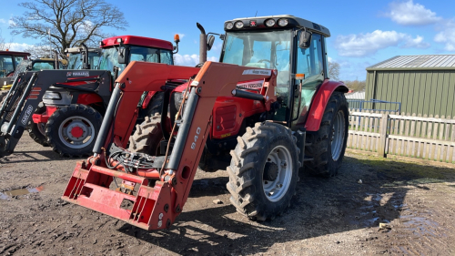 Massey Ferguson 5445 loader tractor, approx 11000 hours, 2006