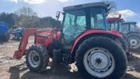 Massey Ferguson 5445 loader tractor, approx 11000 hours, 2006 - 8