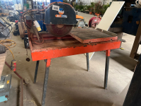 Altrad Belle BC 350 bench saw GWO