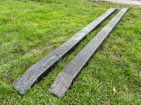 Pair of new 8ft pallet fork extension tines