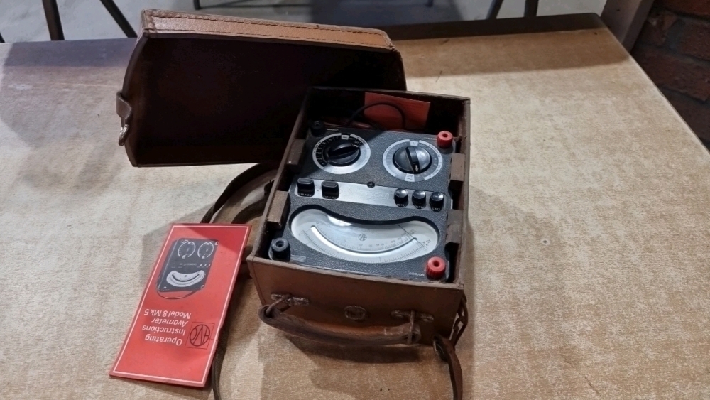Avometer Model 8 Mark 5 with case | April timed online auction ...