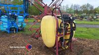 Hardi LX1000 mounted sprayer, hydraulic boom lift, electric controls, control box in office