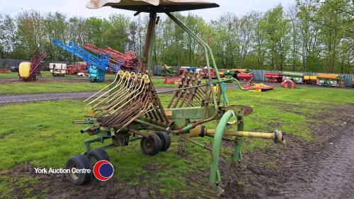 Krone single rotor 3.5m rake