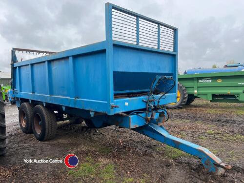 Marston 12T rear discharge muck spreader, 1994