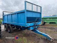 Marston 12T rear discharge muck spreader, 1994
