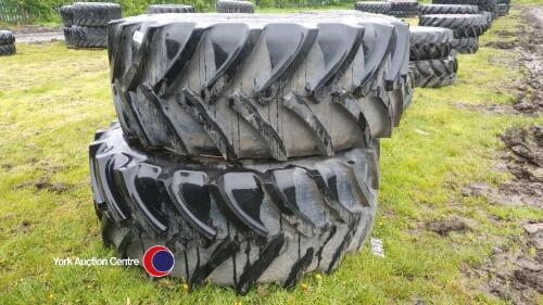 Pair 650-65R38 Case NH new wheels
