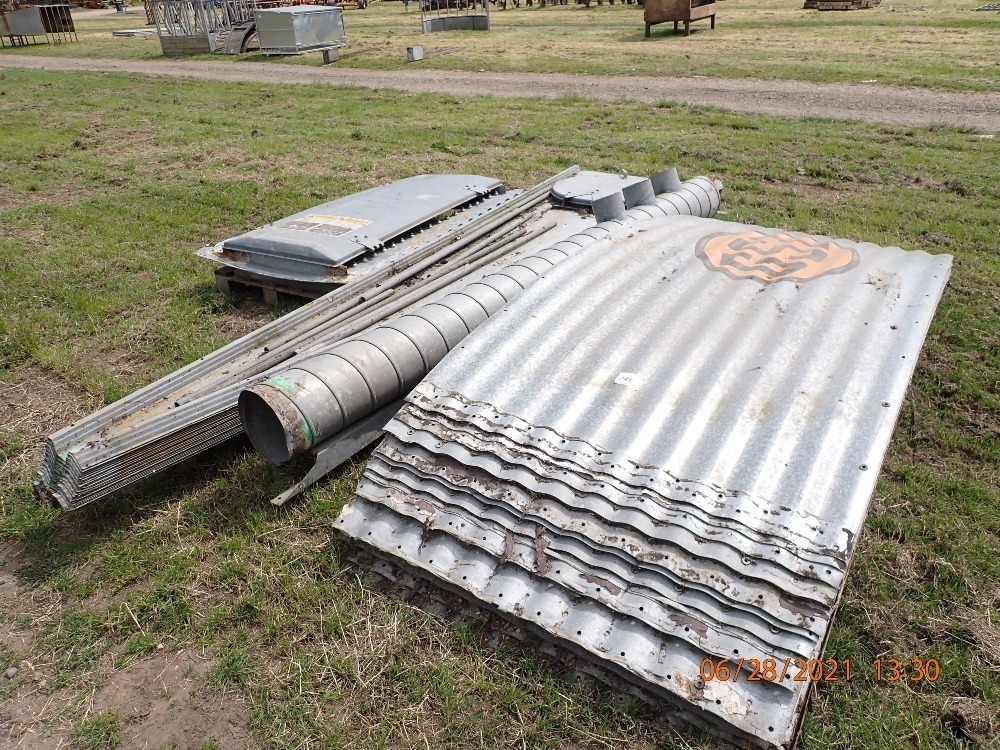 200T round GSI grain bin with roof York Machinery Sale (Tractors