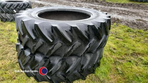 Pair 16.9R34 Goodyear tyres