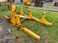 Four round bale tractor bale spike - 3