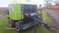 Claas Rollant 350 round baler, pto books and box in office