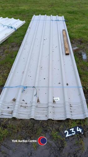 13x 3300+ .7s roofing sheets, new