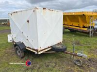 Conway VT500 6ft box trailer, with roller rear door