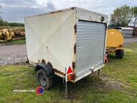 Conway VT500 6ft box trailer, with roller rear door - 3