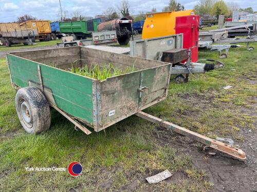 Wooden 6x4 car trailer