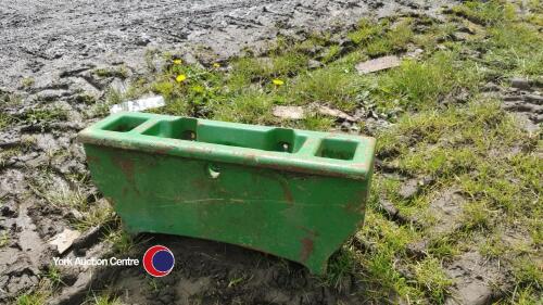 John Deere tombstone weight carrier 110kg.