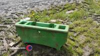 John Deere tombstone weight carrier 110kg.