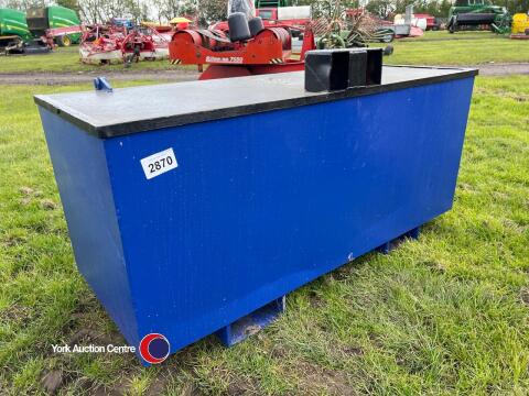 Tractor front tool box