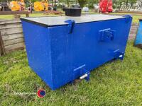 Tractor front tool box - 3