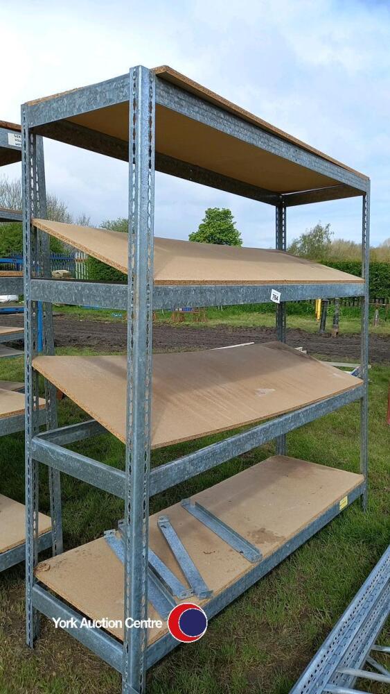 Large galvanised rack | York Machinery Sale (Building materials, small ...