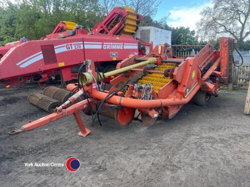 Grimme Megastar destoner, control box in office