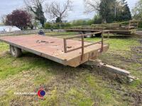 Weeks 16ft bale trailer