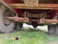 Redrock 14.5T tipping trailer with silage sides, 2004 - 5