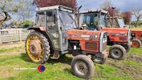 MF 365 tractor . Low profile with cab, 30k, 5836 hours. L52 XKH