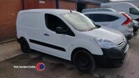 2018 Citroen Berlingo Enterprise 1.6 HDi -1 owner from new - MOT 20.02.25, DAB, cruise control, air conditioning, reversing sensors - 00’s 155582 - HPi Clear - LA67HAO