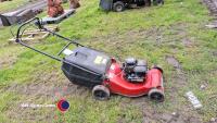 Sovereign self propelled 375 petrol rotary mower, old but good starter