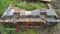 Case International 1255 1455 front weight carrier