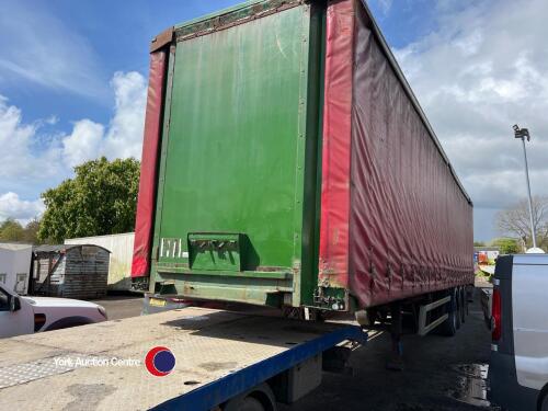 Wilson 45ft curtain sided trailer, no MOT