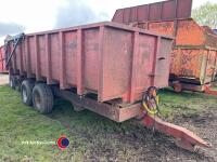 Triffitt 10T twin axle tipping trailer
