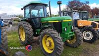 John Deere 3050 Highlift tractor, 40k, partially restored, 8836 hours, H972 LSG