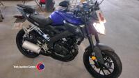 Yamaha MT 125cc motorbike, 2018, GX67VBD, 18,511 miles MOT due 23/2/25, new front and back brake pads, new back tyre, Oxford heated grips, gwo