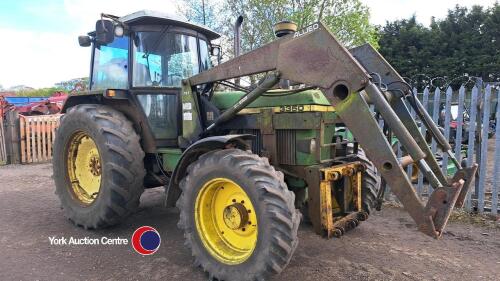John Deere 3350 tractor c/w loader G902 PKS, 9480 hours