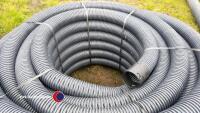 100mm x 100m of perforated land drainage coil - 2