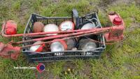 Box of Massey Ferguson tractor lights