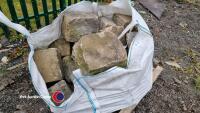 Bag of York stone cobbles