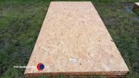 5x 8ft x 4ft OSB sheets