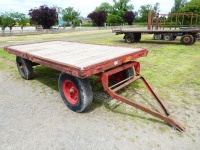 Tye 4-wheel bale trailer