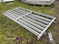 3x 6ft metal sheep hurdles