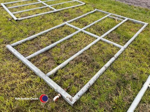 7ft galvanised gate