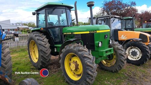 John Deere 3050 Highlift tractor, 40k, partially restored, 8836 hours, H972 LSG