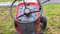 MF 165 tractor in original condition, 1969, only part that has been painted is the dash board, 7580 hours - 5