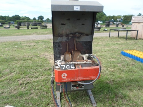 Flamefast DS220 brazing hearth/forge