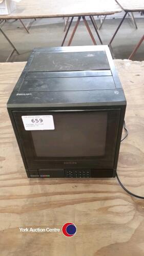 Vintage Phillips portable TV