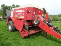 Welger D4000 square baler, 2002 - 2