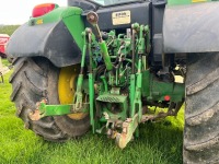 John Deere 6430 4wd tractor, 40k, Powerquad, TLS, air con & air seat, 6425 hours, YJ10 FTF - 8
