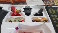 Scalextric Night Stages, complete, cars, throttles and power all working - 2